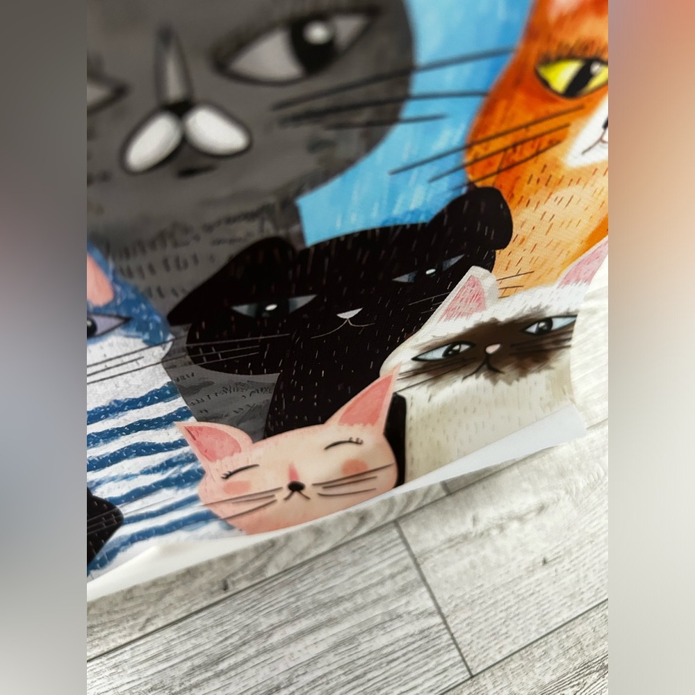Cats art print - Picture 3 of 4